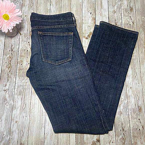 J. Crew Matchstick Dark Wash Bootcut Jeans 26‎
